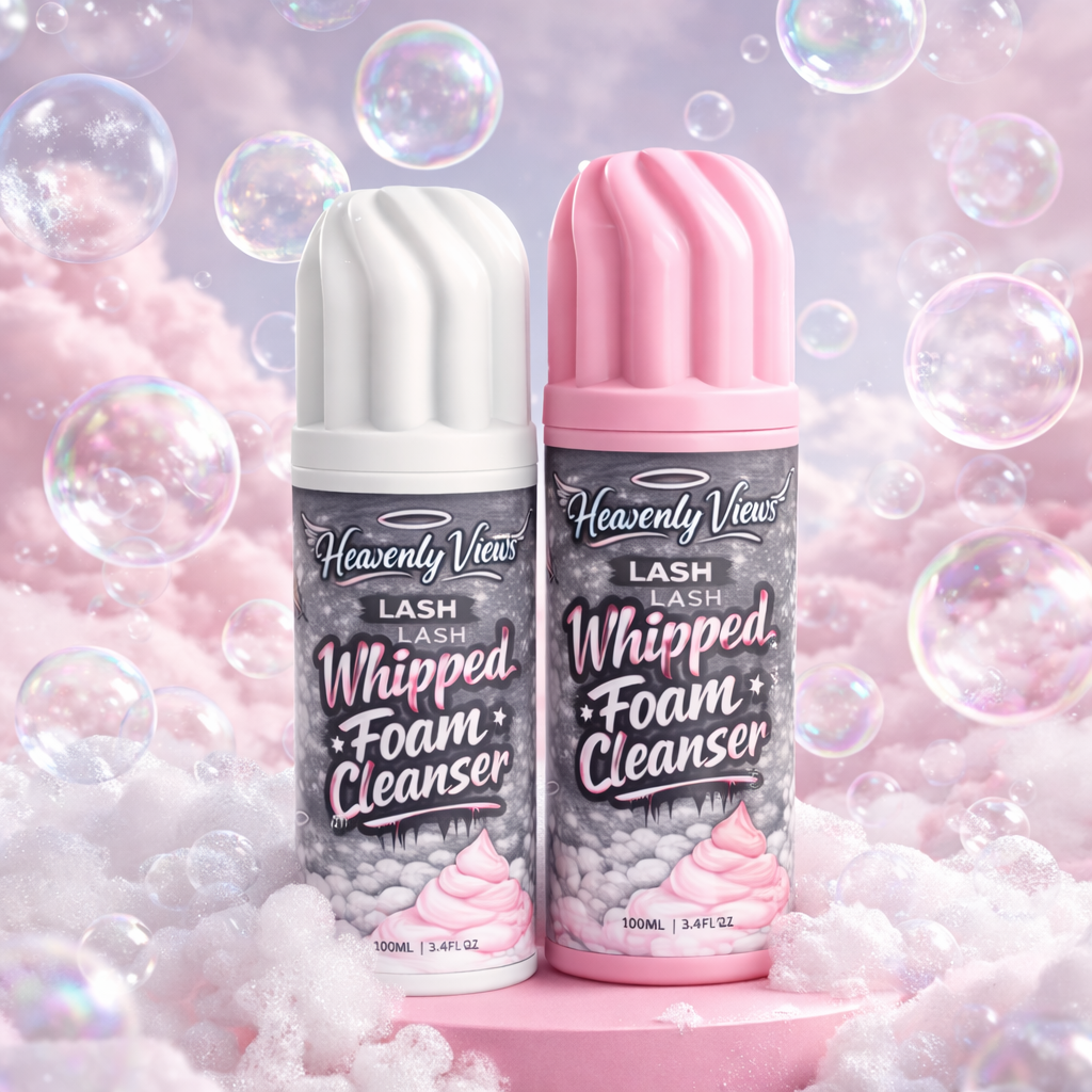 Whipped foam cleanser
