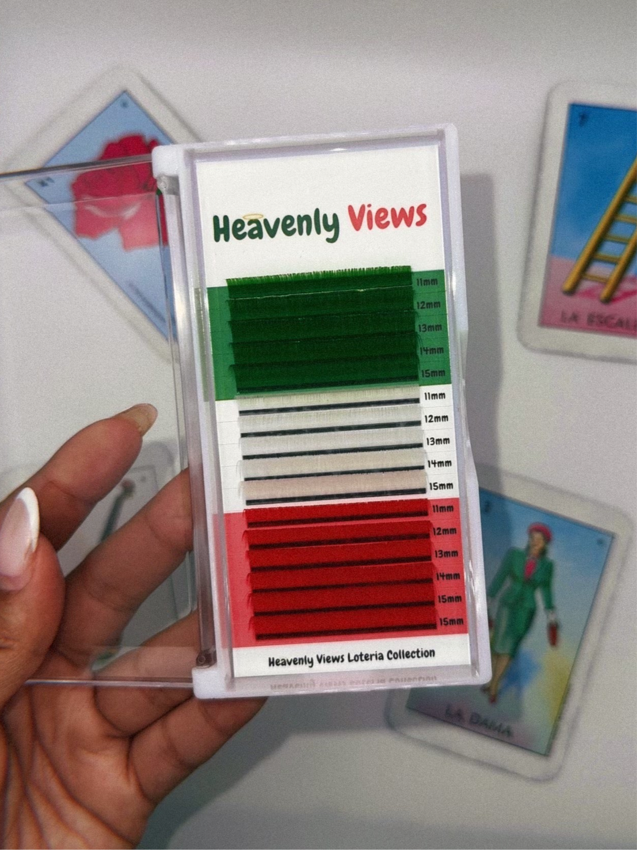 Colored lash tray 🇲🇽