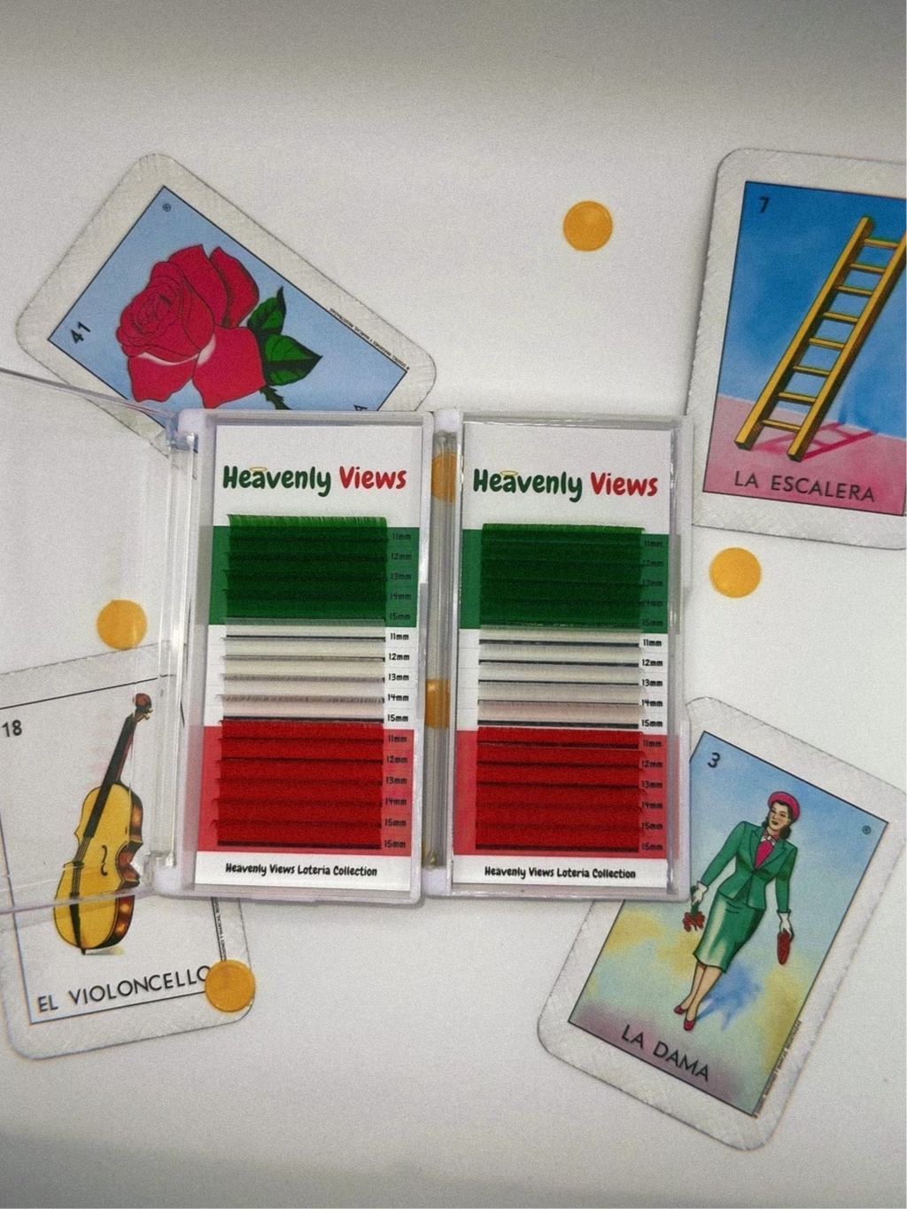 Colored lash tray 🇲🇽