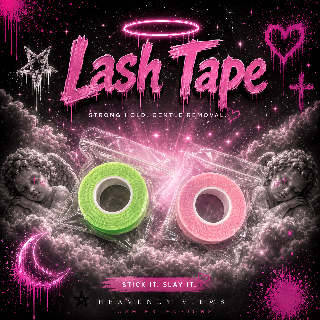 Lash tape