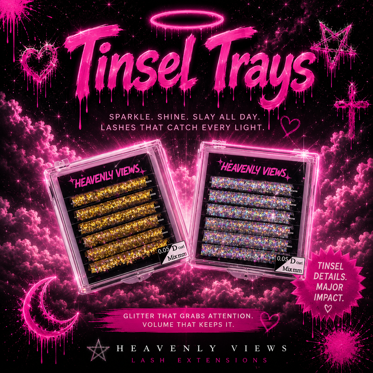 Tinsel tray