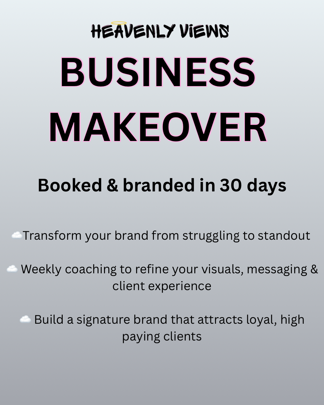 30-Day Rebranding Coaching Program